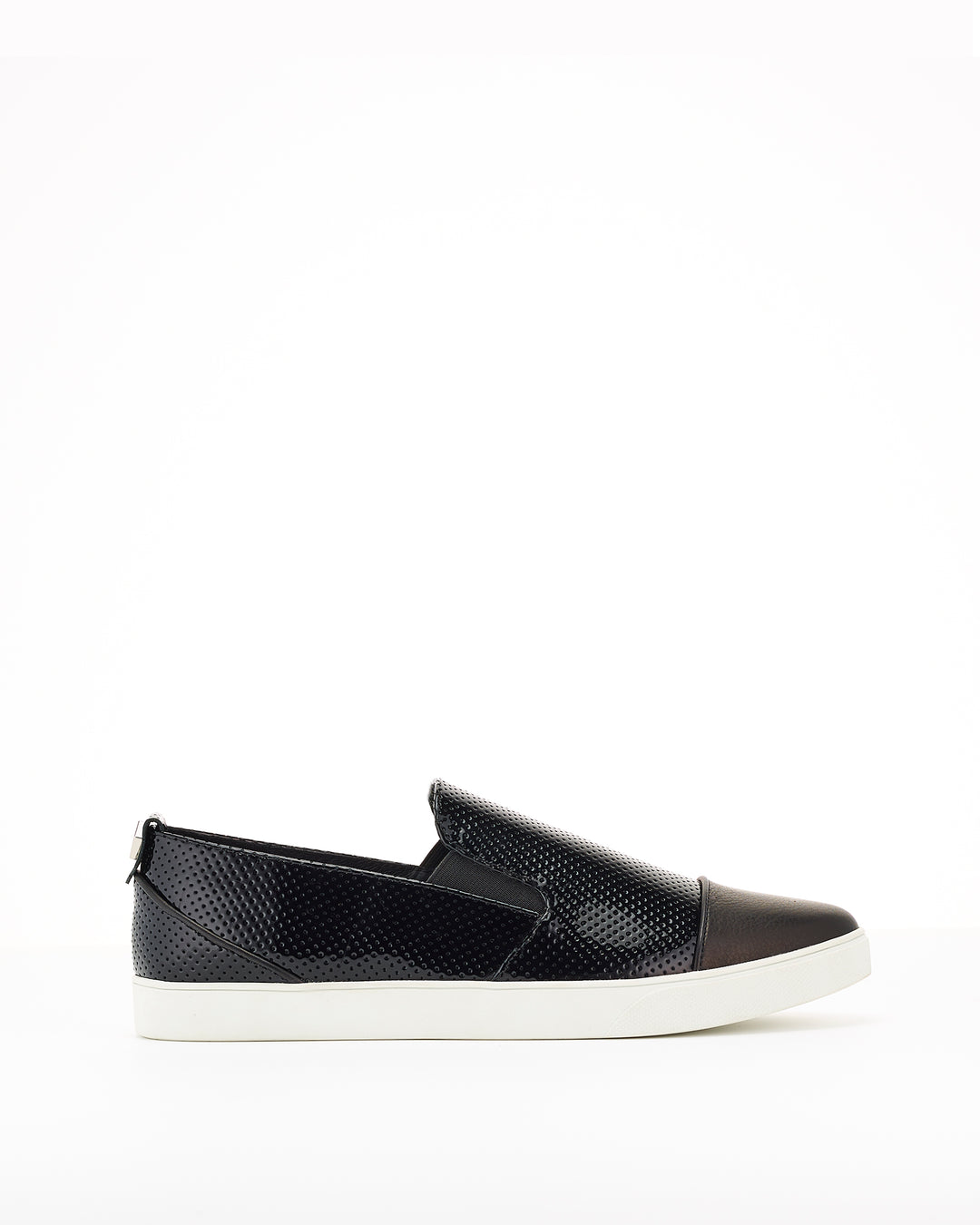 Black leather slip on shoes womens new arrivals